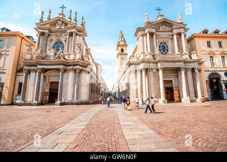 Turin-Stadt in Italien Stockfoto