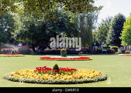 Klostergarten, Winchester, Hampshire, England, Vereinigtes Königreich Stockfoto