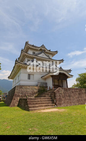 Wichtigsten halten (ca. 16. c. Tenshukaku) von Uwajima Castle, Insel Shikoku, Japan Stockfoto