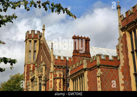 Gasthaus Lincolns: Ansicht der großen Halle von Lincoln es Inn Fields, London, Großbritannien Stockfoto