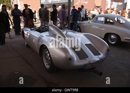 Chichester, UK, UK. 11. September 2016. Das Goodwood Revival Oldtimer Sportwagen-Rennen. © Mark Avery/ZUMA Draht/Alamy Live-Nachrichten Stockfoto