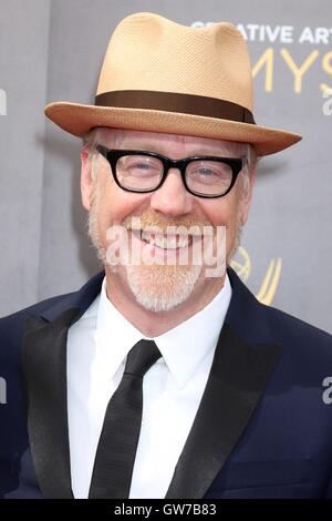 Adam Savage im Ankunftsbereich für 2016 Creative Arts Emmy Awards - SUN, Microsoft Theater, Los Angeles, CA 11. September 2016. Foto von: Priscilla Grant/Everett Collection Stockfoto