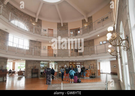 Balneario de Mondariz des 19. Jahrhunderts, Pontevedra Provinz, Region Galicien, Spanien, Europa Stockfoto