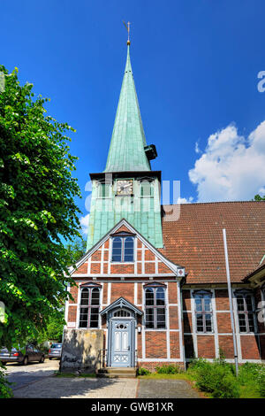 Kirche St. Peter und Pauli in alten Holstenstraße in Bergdorf, Hamburg, Deutschland, Europa, Kirche St. Petri Und Pauli in Stockfoto