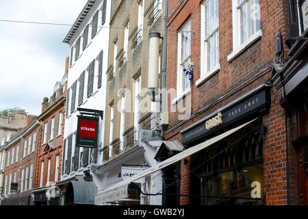 Str. Marys Passage, Cambridge Stockfoto