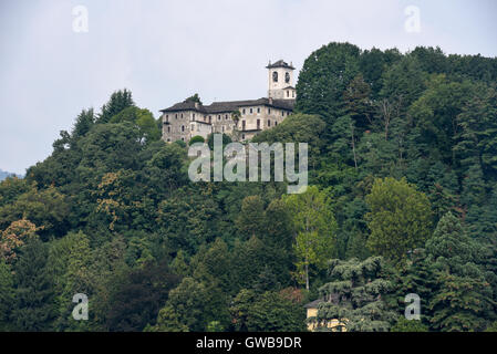 Heiliger Berg Orta in Piemont, Italien Stockfoto