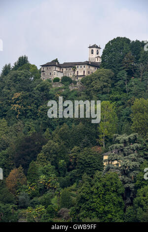 Heiliger Berg Orta auf Piemont in Italien Stockfoto