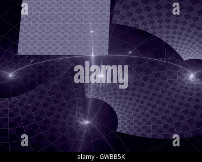 Abstrakt lila computergenerierten Hintergrund Stockfoto