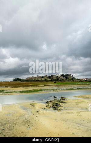 Santoña Naturpark, Kantabrien, Spanien Stockfoto