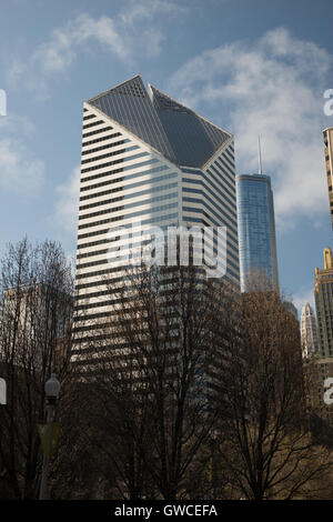Skyline von Chicago Stockfoto