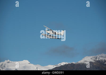 Flugzeuge, Juneau, Alaska, Stockfoto