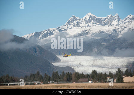 Flugzeuge, Juneau, Alaska, Stockfoto