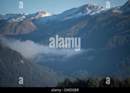 Flugzeuge, Juneau, Alaska, Stockfoto