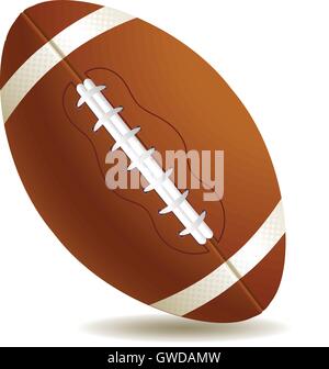 Vektor-Illustration des Sport Ball american football Stock Vektor