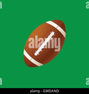 Vektor-Illustration des Sport Ball american football Stock Vektor