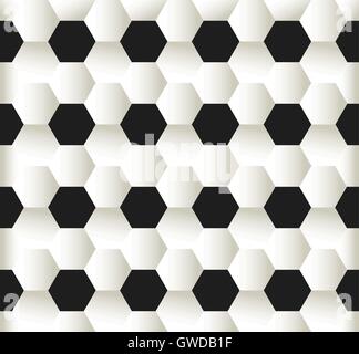 Vektor-Illustration Musterdesign Fußball Fußball Hintergrund Stock Vektor