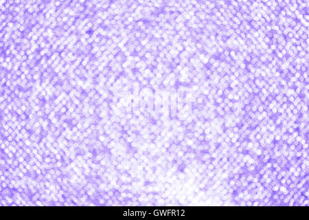 Unscharfe Lichter abstrakte samt und weißem Hintergrund. Stockfoto