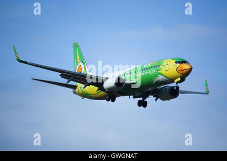 HS-DBR Boeing 737-800 von man. Stockfoto