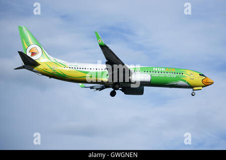 HS-DBR Boeing 737-800 von man. Stockfoto