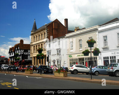 Bridge Street, Stratford Warwickshire. Stockfoto