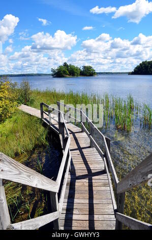 Promenade in Schönheit Stockfoto