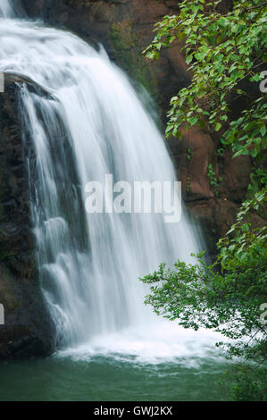 Das Bild der Wasserfall in Bhandardara, Maharashtra, Western Ghats, Monsun, Indien Stockfoto