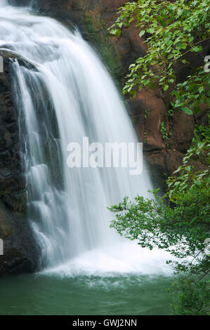 Das Bild der Wasserfall in Bhandardara, Maharashtra, Western Ghats, Monsun, Indien Stockfoto