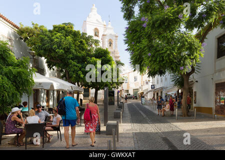 Lagos Stadtzentrum, Algarve, Portugal, Europa Stockfoto