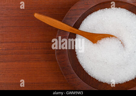 Magnesiumsulfat, auch bekannt als Bittersalz oder Bittersalz. Stockfoto