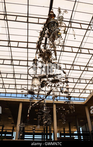 Skulptur. Soweto ist ein Vorort von Johannesburg, Südafrika, kurz für South Western Township. Ein Symbol des Aufstandes gegen die Apartheid. Stockfoto