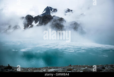 Wedgmemount Lake, Whistler, Britisch-Kolumbien, Kanada Stockfoto