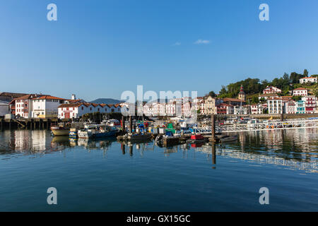 Port de Socoa, St Jean de Luz, Frankreich Stockfoto