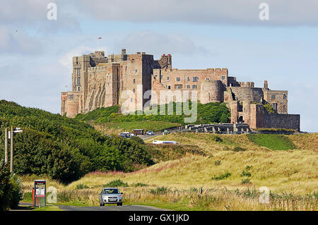 Bamburgh Castle. Northumberland Stockfoto