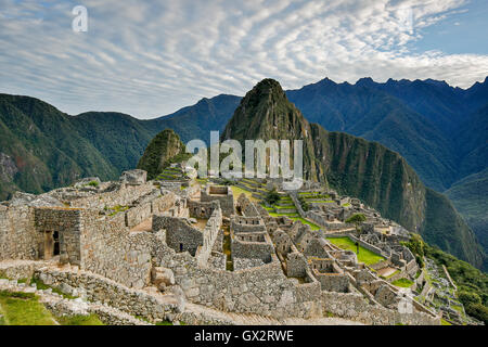 Ruinen von Machu Picchu, Cusco, Peru Stockfoto