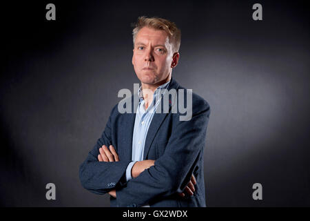 Anthony J. Cartwright, die britische Schriftstellerin, beim Edinburgh International Book Festival. Edinburgh, Schottland. 23. August 2016 Stockfoto