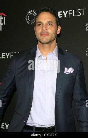 Los Angeles, CA, USA. 10. September 2016. Daniel Sunjata im Ankunftsbereich für 2016 PaleyFest Herbst TV Vorschau - ABC, The Paley Center for Media, Los Angeles, CA 10. September 2016. © Priscilla Grant/Everett Collection/Alamy Live-Nachrichten Stockfoto