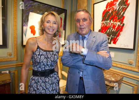 Monte Carlo, Monaco. 14. Sep, 2016. Vernissage in der Galerie Adriano Ribolzi Monaco | Verwendung Weltweit/Picture Alliance © Dpa/Alamy Live-Nachrichten Stockfoto