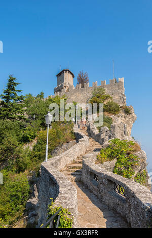 Guaita Tower in Republik von San Marino Stockfoto