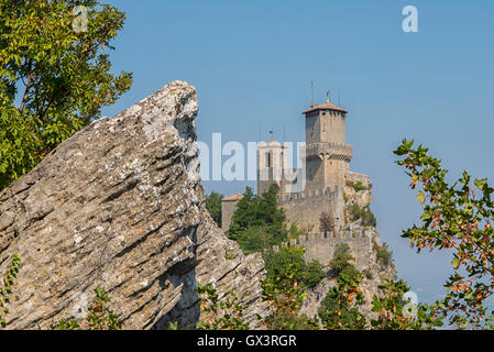 Guaita Tower in Republik von San Marino Stockfoto