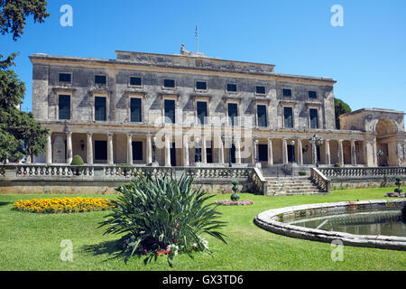 Palast von St. Michael und St. George Korfu Altstadt Ionische Inseln Griechenland Stockfoto