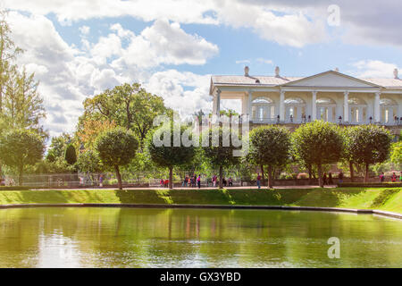 Cameron-Galerie im königlichen Park Catherine Sankt Petersburg Stockfoto