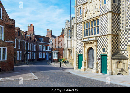 Rathaus und Trinity Guildhall, Kings Lynn, Norfolk, England UK Stockfoto