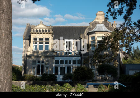 Haus am Clarence Road East in Weston - Super-Stute in Somerset in England Stockfoto