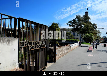 Das historische Paddington Wasser Reservoir in Sydney Australia Stockfoto