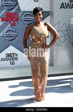 2016 BET Awards mit: Fantasia Barrino wo: Los Angeles, California, Vereinigte Staaten von Amerika bei: 27. Juni 2016 Stockfoto