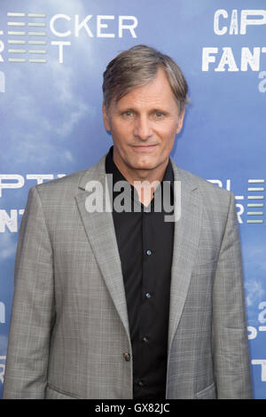 Premiere von Bleecker Street Medien "Captain Fantastic Harmony Gold - Ankünfte mit: Viggo Mortensen wo: Los Angeles, California, Vereinigte Staaten von Amerika bei: 28. Juni 2016 Stockfoto