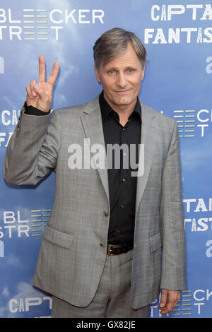 Premiere von Bleecker Street Medien "Captain Fantastic Harmony Gold - Ankünfte mit: Viggo Mortensen wo: Los Angeles, California, Vereinigte Staaten von Amerika bei: 28. Juni 2016 Stockfoto