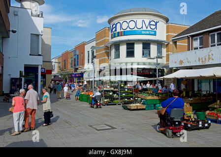 Das Vancouver Shopping Centre, Kings Lynn, Norfolk, England UK Stockfoto