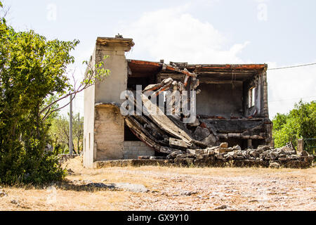 Jugoslawische Kriege Krajina Stockfoto