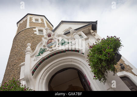 Die Guildhall Gebäude, Lyme Regis, Dorset UK Stockfoto